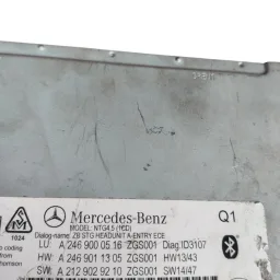 Rádio multimídia A 200 B 200 CLA 200 GLA 200 2014 2015 2016