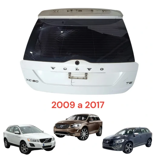 tampa traseira volvo xc60 2010 2011 2012 2013 2014 2015