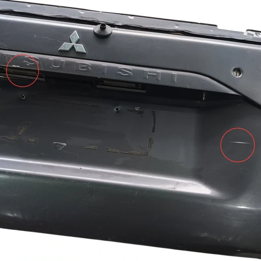 tampa traseira Pajero Sport 1999 2000 2001 2002 2003 2004 MR296512 5817A092