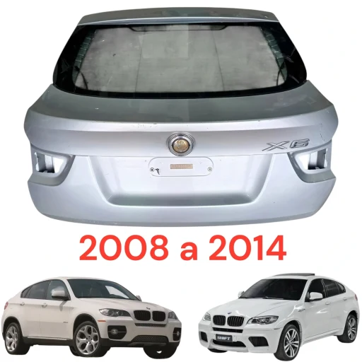 tampa traseira bmw x6 2008 2009 2010 2011 2012 2013