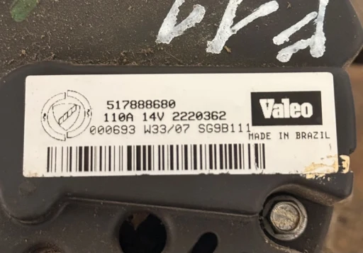 Alternador Palio Strada Stilo Punto Doblo 1.8 8v 02/11 110A 517888680