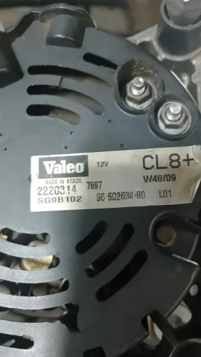 Alternador Peugeot 206 207 208 Hoggar C3 1.4 1.5 1.6 06/2015 2220314