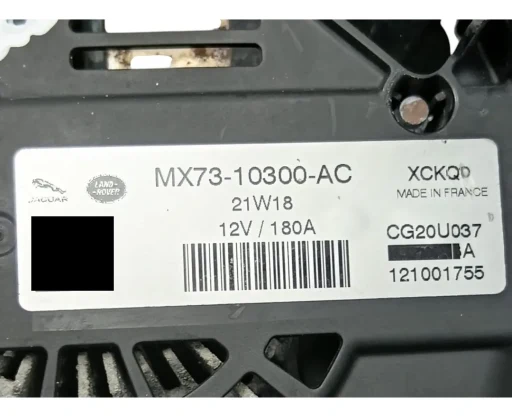 ALTERNADOR DISCOVERY SPORT D200 DIESEL Mx7310300a 180A 2021/ MX7310300AC