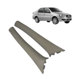 Par Moldura Friso Vidro Fiat Palio Siena 2009/2013 Original