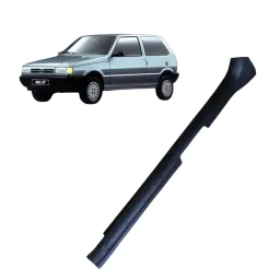 Moldura Soleira Traseiro Direito Fiat Uno 1996 A 2004 Preto