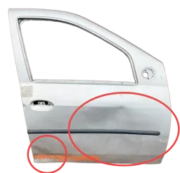 PORTA DIANTEIRA DIREITA RENAULT LOGAN SANDERO 2009 2010 2011