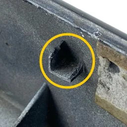 Friso Tampa Traseira Mitsubishi Pajero Sport 2005 a 2009