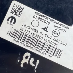 Lanterna Canto Traseira Esquerda Jeep Renegade 2016 a 2021 20835089