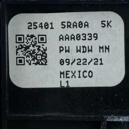 Comando Vidro Dianteiro Esquerdo Nissan Frontier 2017 A 2020