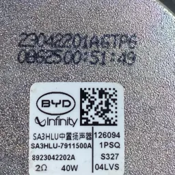 Alto Falante Central Painel Byd Song Plus 2022 A 2026 40w SA3HLU-7911500A