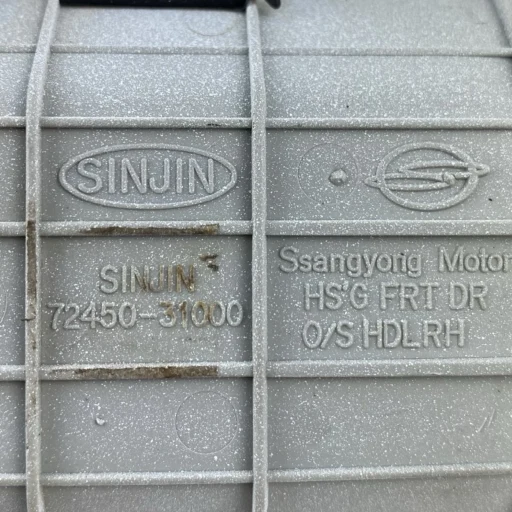 Maçaneta Ext. Dianteira Direita Ssangyong Actyon 2008 A 2018 72450-31000