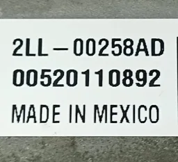 Cilindro Comutador Ignição S10 Trailblazer 2.8 17/22 C/Chave 2LL00258AD