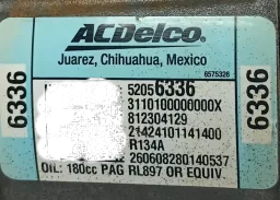 Compressor Ar Condicionado S10 TrailBlazer 2.8 3.6 2013/... 52056336