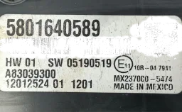 Comando Ar Condicionado Iveco Daily 35-150 2020 a 2026 5801640589