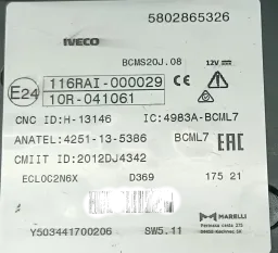 Caixa Fusível Iveco Daily 35-150 3.0 Dies 2019 2020 a 2025 5802865326
