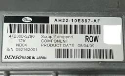 Tela Central Multimídia Land Rover Discovery 4 2009 2010 201 AH22-10E887-AF