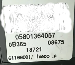Cilindro Ignição Comutador Iveco Daily 35-150 3.0 2019 a 25 05801364057