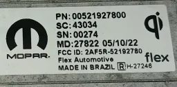 Modulo Carregador Indução Jeep Renegade 1.3 2022 2023 a 2025 0052192780