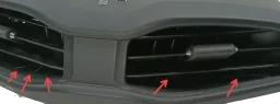 Difusor Ar Central Painel Jeep Renegade 2022 2023 2024 2025 07356862310