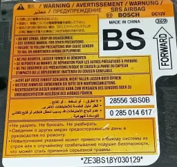 Modulo Airbag Nissan Versa 1.0 3cc 2016 2017 2018 2019 2020 285563BS0B