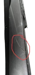 Spoiler Lateral Direita Toyota Prius 2017 2018 2019 7585047030B1
