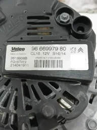 Alternador Peugeot 3008 1.6 2014 a 2018 9666997980