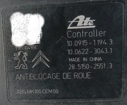 Modulo Abs Peugeot 2008 208 1.6 Flex 2018 a 2021 118cv 10062230431