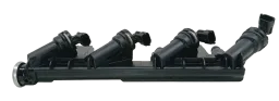 Flauta Com Bico Injetor Peugeot 2008 1.6 Flex 2015 a 2019 98084207680