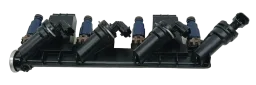 Flauta Com Bico Injetor Peugeot 2008 1.6 Flex 2015 a 2019 98084207680