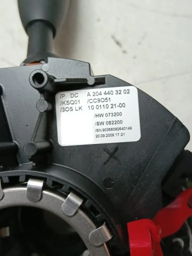 Chave Seta Limpador Mercedes C180 C200 1.8 2010 2011 2012 2044403202