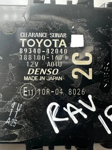Modulo Clearance Sonar Toyota Rav4 2018 8934042040