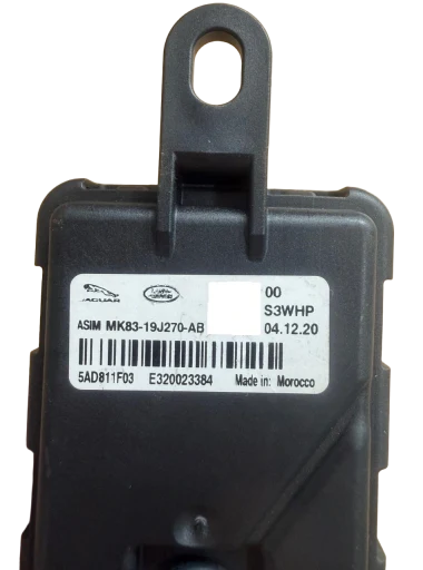 Módulo Controle Ruído Land Rover Velar 2021 2022 P340 MK83-19J270-AB