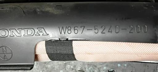 Cortina Airbag Teto Honda Cr-v 2.0 2012 2013 2014
