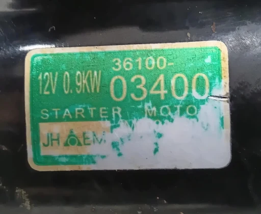 Motor Arranque Kia Picanto 1.0 2013 2014 Manual 3610003400