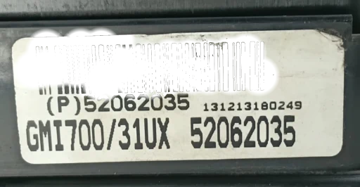 Modulo Caixa Fusível Chevrolet S10 2.4 Flex 2012 2013 2014 52062035