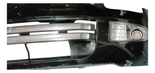 Parachoque Dianteiro Ford Fusion 2007 2008 2009 Original Preto EC1586