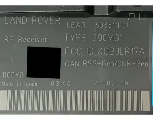 Módulo Alarme Range Rover Evoque 2019 2020 2021 P300 EC1562
