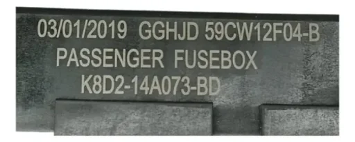 Módulo Caixa Fusivel Bsi Range Rover Evoque P300 2019 A 2021 EC1570