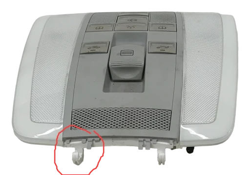 Luz Cortesia Comando Teto Solar Mercedes C200 2008 2009 2010 2048201423