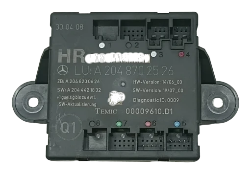 Modulo Porta Traseira Direita Mercedes C180 C200 2008/2010