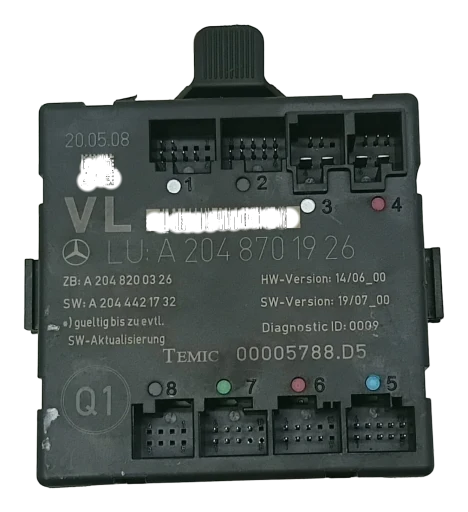 Modulo  Porta Dianteira Esquerda Mercedes C180 C200 08/10