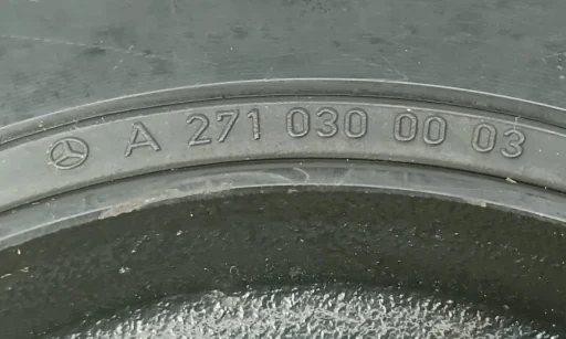 Polia Virabrequim Mercedes C180 C200 1.8 Kompressor 08/10 2710300003