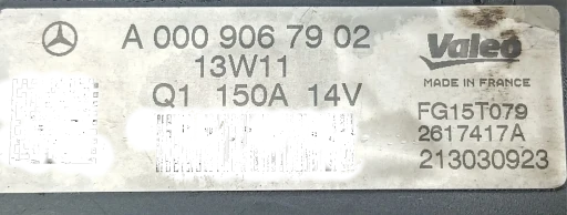 Alternador Mercedes C180 C200 1.8 Kompressor 2008 2009 2010 A0009063000 A0009067902