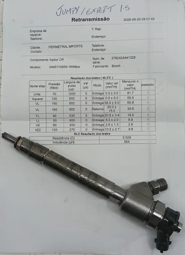 Bico Injetor Expert Jumpy Scudo 1.5 Diesel 2022 2023 2024/..