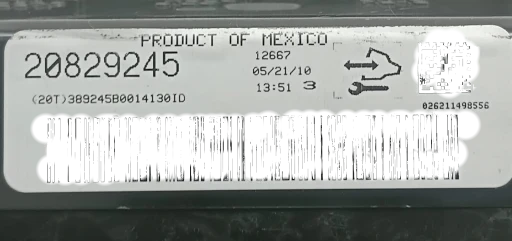 Comando Ar Condicionado Chevrolet Captiva 2008 2009 a 2015 20829245