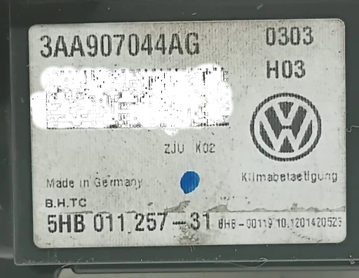 Comando Ar Condicionado Jetta Fusca 11/18 Passat B7 11/15