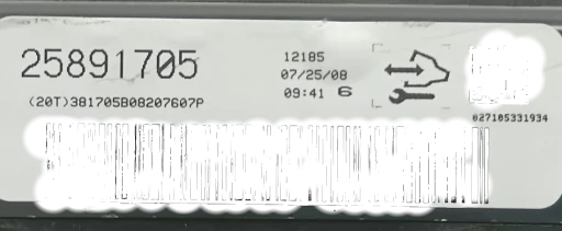 Comando Ar Condicionado Captiva 2008 a 2017 S/ Aquec. Banco 25891705