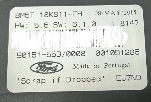 Comando Som Rádio Ford Focus 2014 2015 2016 2017 2018 18K811