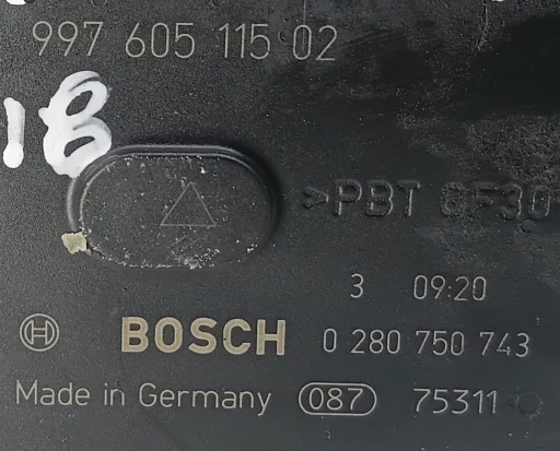 Tbi Corpo Borboleta Porsche Macan 3.0 V6 2014 2015 a 2019 999760511502