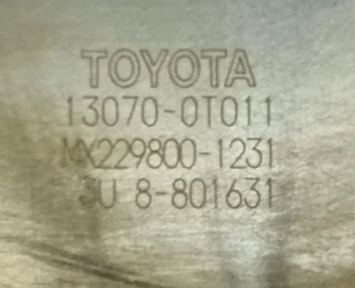 Polia Comando Variável Toyota Yaris 1.5 2018 2019 2020/... 130500Y020 130700T011